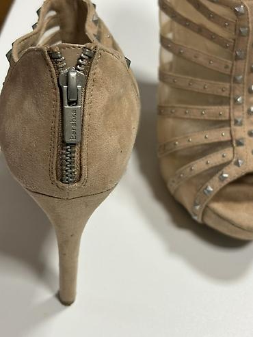 Tuflilər: Tuflilər, Bershka, Ölçü: 39, rəng - Bej, İşlənmiş — 4