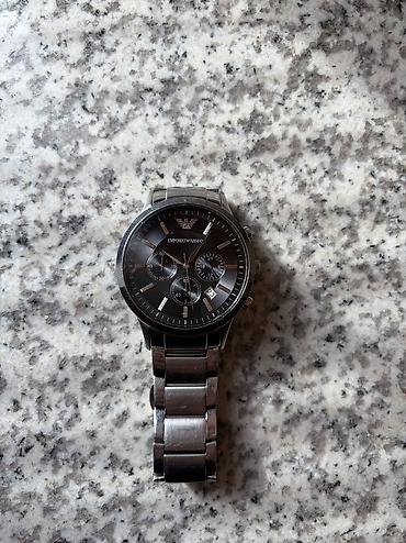 Классические часы часы, Armani, Водонепроницаемые, Мужские, Б/у