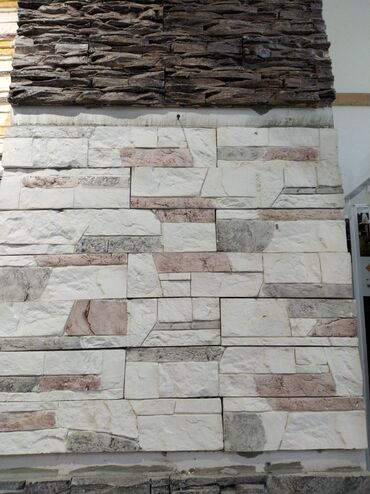 ağdağ üzlük: Dekorativ daş üzlük panelləri - Material: dekorativ daş/daş effekti