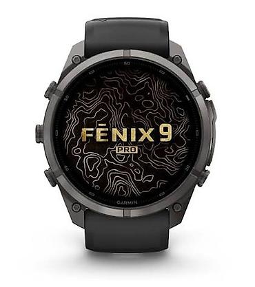 380: Garmin Fenix 9 Pro 47mm Carbon Gray DLC Titanium / Black-Pebble Grey — 2