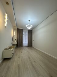 отделка квартир: 2 бөлмө, 70 кв. м, Элитка, 4 кабат, Евроремонт