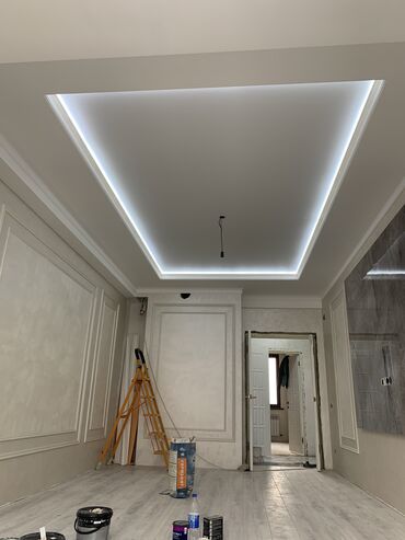 Натяжной потолок: Натяжной потолок Глянцевое, Матовое, 3D потолки Монтаж, Гарантия, Демонтаж — 4