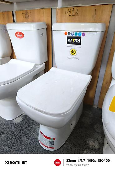 tuvalet: KATIYA Sanitaryware tualet kompaktı - Model: 411B (etiket üzərində — 1
