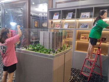 мебель для зала: Бөлмөлөрдү тазалоо, | Жалпы тазалоо, Оңдоо иштеринен кийин тазалоо, Жумасына бир жыйнап тазалоо, | Офистер, Батирлер, Үйлөр