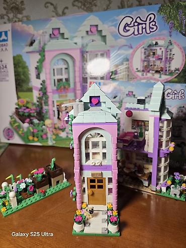 лего цветы: Конструктор крачивый CHAOBAO Girls «Midsummer Flower House» (артикул — 10