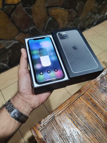 iphone yigilma: IPhone 11 Pro, 64 GB, Matte Midnight Green, Face ID