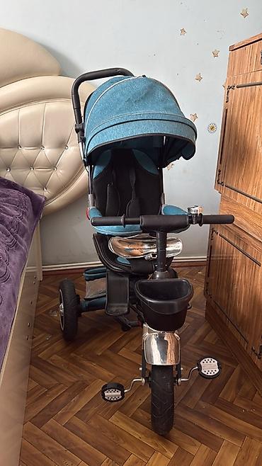 Велосипеды: Uşaq üçtəkərli velosipedi – valideyn idarəetməli, tentesi və — 8