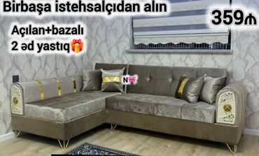 Sifarişlə digər mebel: Künc divan, Yeni, Açılan, Bazalı, Pulsuz çatdırılma