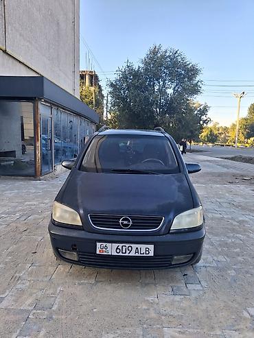 Opel Zafira: 2002 г., Механика, Бензин, Минивэн