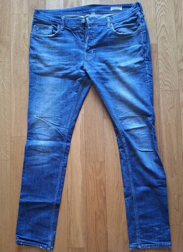 h m bluzica providna kratkog rukava rasteglj: Jeans M (EU 38), color - Blue