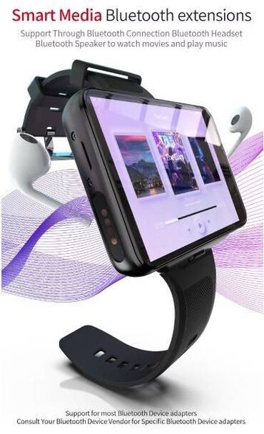 Smart satovi: Smart sat/telefon 4G - APPLLPMAX - 4/64GB- 2 kamere- OS9 Novi — 15