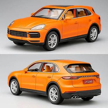 solar: Porsche cayenne turbo sunset orange sportski suv model 1/2. porsche — 1