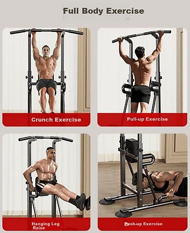sani fit: Sprava za zgibove, propadanje, sklekove i trbušnjake – 600 kg ✅ — 2