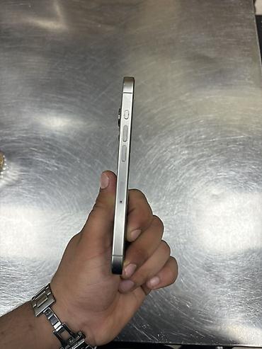 ref iphone satisi: IPhone 15 Pro, 128 GB, White Titanium, Face ID, Simsiz şarj, Zəmanət — 5