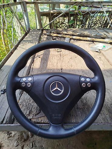 a4 b7: Руль Mercedes-Benz 2000 г., Б/у, Оригинал, Германия — 2