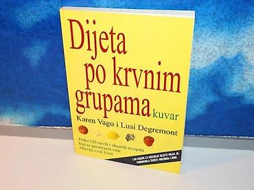 ps torba: Dijeta po krvnim grupama kuvar karen vago2005mek povez 21,5 cmna par — 1