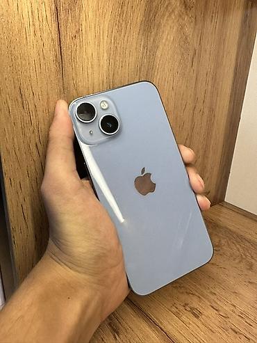 6 iphone 6: IPhone 14, Б/у, 128 ГБ, Голубой, Чехол, 81 % — 1