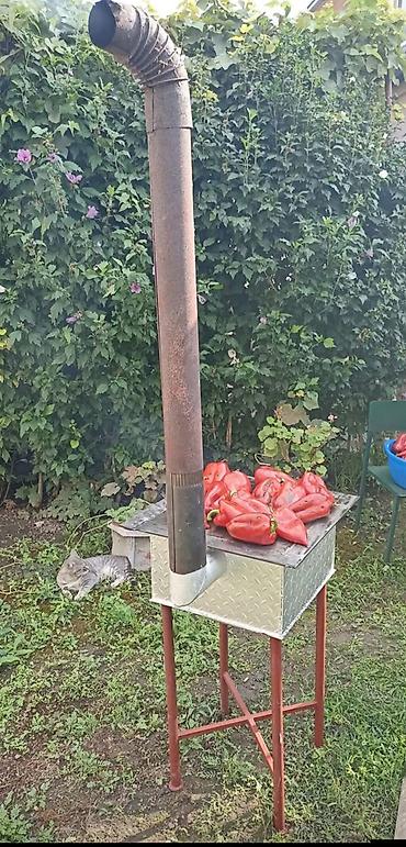 Etažne peći i kamini: Bubnjara (Kube) sa slike prečnika fi 520 mm,izradjena od debelog — 11