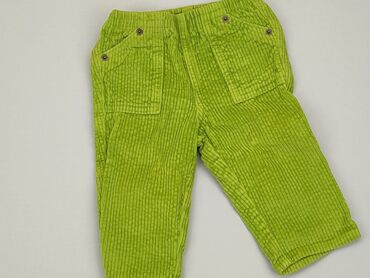 sukienka zielona dluga: Baby material trousers, 6-9 months, 68-74 cm, condition - Good