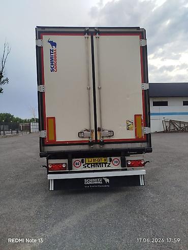 Прицеп, Schmitz Cargobull, Холодильник, рефрижератор, от 12 т, Б/у