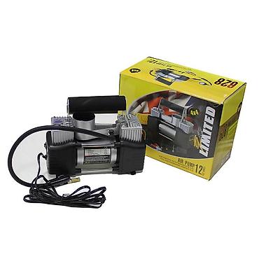 kompresör 100 lt: 2 silindrli Avtomobil üçün təkər nasosu kompressoru H628 Çatdırılma — 1