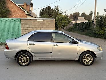 Транспорт: Toyota Corolla: 2002 г., 1.6 л, Механика, Бензин, Седан — 4