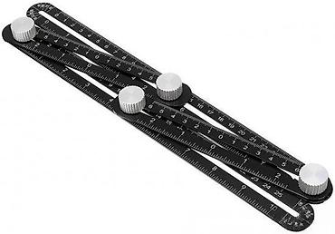 Ostali merni alati: Podesivi šablon – višenamenska uglomer/lenjir (Multi‑Angle Ruler) - — 2