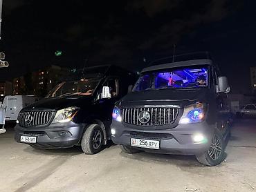 Аренда пассажирского буса: Mercedes-Benz Sprinter — комфортабельный микроавтобус/минивэн в черном — 4