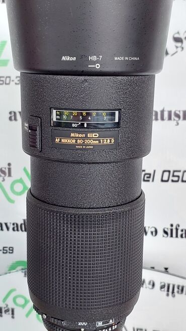 Obyektivlər və filtrləri: Nicon 80-200 F2.8 Afto foksunda ilişməsi var Manual fokus la işləmək -da lalafo.az — 2 Obyektivlər və filtrləri: Nicon 80-200 F2.8 Afto foksunda ilişməsi var Manual fokus la işləmək — 2