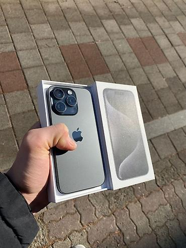 Apple iPhone: IPhone 15 Pro, 256 ГБ, Black Titanium, Коробка, 86 % — 2