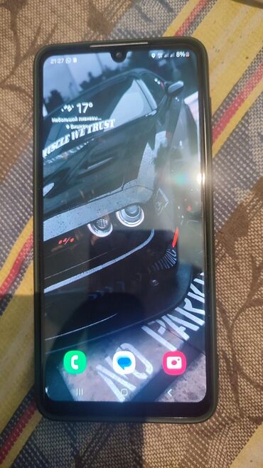 телефон а21: Samsung Galaxy A33, Новый, 128 ГБ, цвет - Голубой, 2 SIM