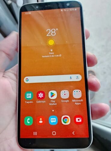 samsun j5: Samsung J6 32Gb Gold. Barmaq izi Face ID islek. Zavod Telefon. 24saat