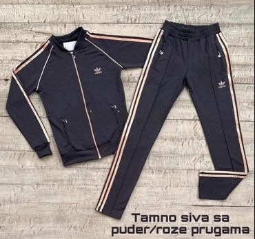 Gornji i donji deo: Adidas, 2XL, Jednobojni, bоја - Crvena — 8