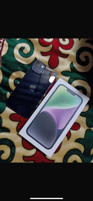 купить ноутбук в рассрочку бишкек: IPhone 14, Midnight, Коробка