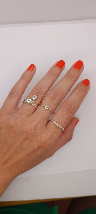 Minđuše: Pirsing, Handmade, Materijal: Srebro — 10