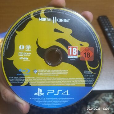 playstation 4 mortal kombat 11: Mortal Kombat 11, Ekşn, İşlənmiş Disk, PS4 (Sony Playstation 4), Ünvandan götürmə