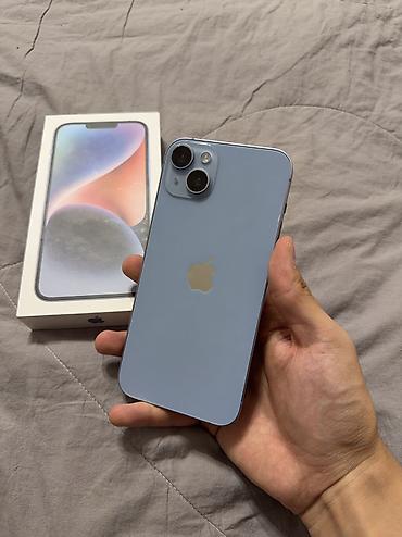 iphone 14 бу купить: IPhone 14 Plus, Б/у, 256 ГБ, Синий, 78 % — 2