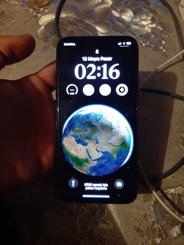 iphone 5 ekran: IPhone X, 64 GB, Qara, Face ID