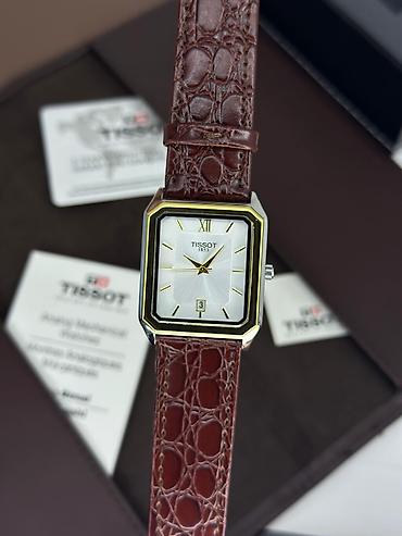 Личные вещи: Tissot kvadrat formalı klassik qol saatı Dunyanin en nazik qol — 1