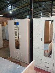 Шкафы для одежды: Шкаф для одежды, Новый, Прямой, ЛДСП — 6