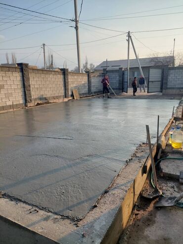 Бетонные работы: Бетонные работы Стяжка фундамент - Устройство монолитных полов — 2