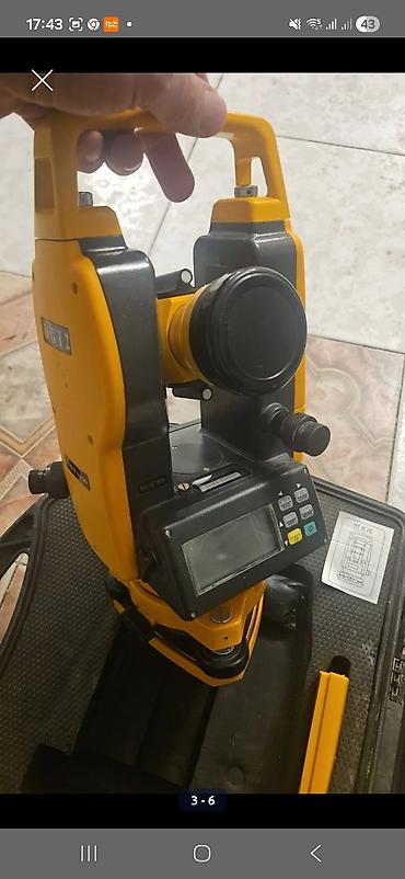 Alətlər: Elektron teodolit dəsti Peşəkar geodeziya və tikinti ölçmələri üçün — 5