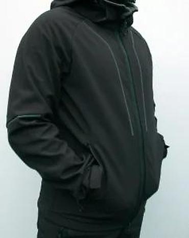 Jakne za prelazni period: Muška softshell jakna Mountain X Spirit – crna - Materijal: softshell — 15