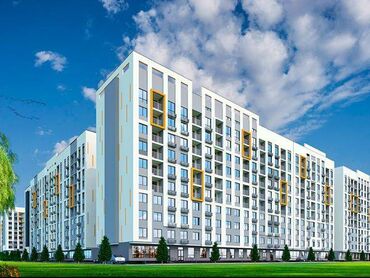 Продажа квартир: 2 комнаты, 57 м², Элитка, 2 этаж, ПСО (под самоотделку)