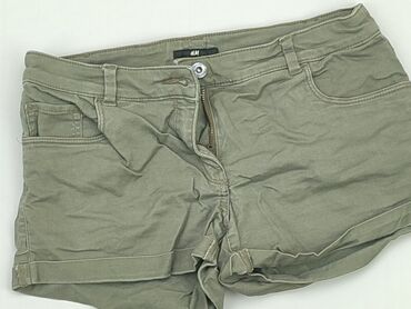 khaki spódnice: Shorts, H&M, S (EU 36), condition - Good