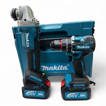 Alətlər: Makita 2-li akkumulyatorlu alət dəsti Tərkib: - Fırçasız — 1