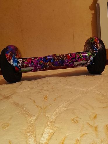 Электротранспорт: Qraffiti dizaynlı balans skuter (hoverboard) - Rəngarəng, qraffiti — 2