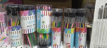 Малярные кисти: Наборы художественных кистей для рисования - Форматы: тубусы с — 7