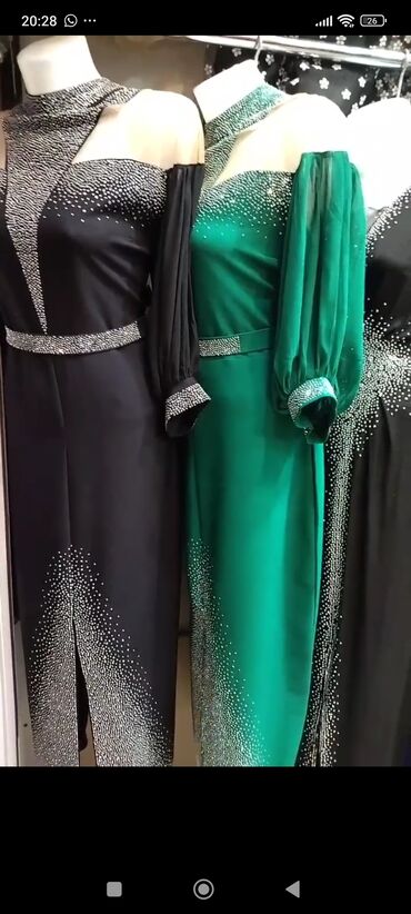 Ziyafət donları: Ziyafət donu – bordo rəngdə, uzun və uçuşqan şifon qatlı model. - — 9