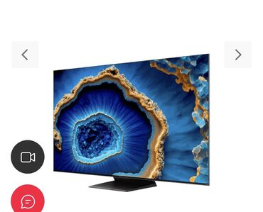 televizor ölçüləri: Новый Телевизор TCL QLED 65" 4K (3840x2160), Платная доставка, Самовывоз